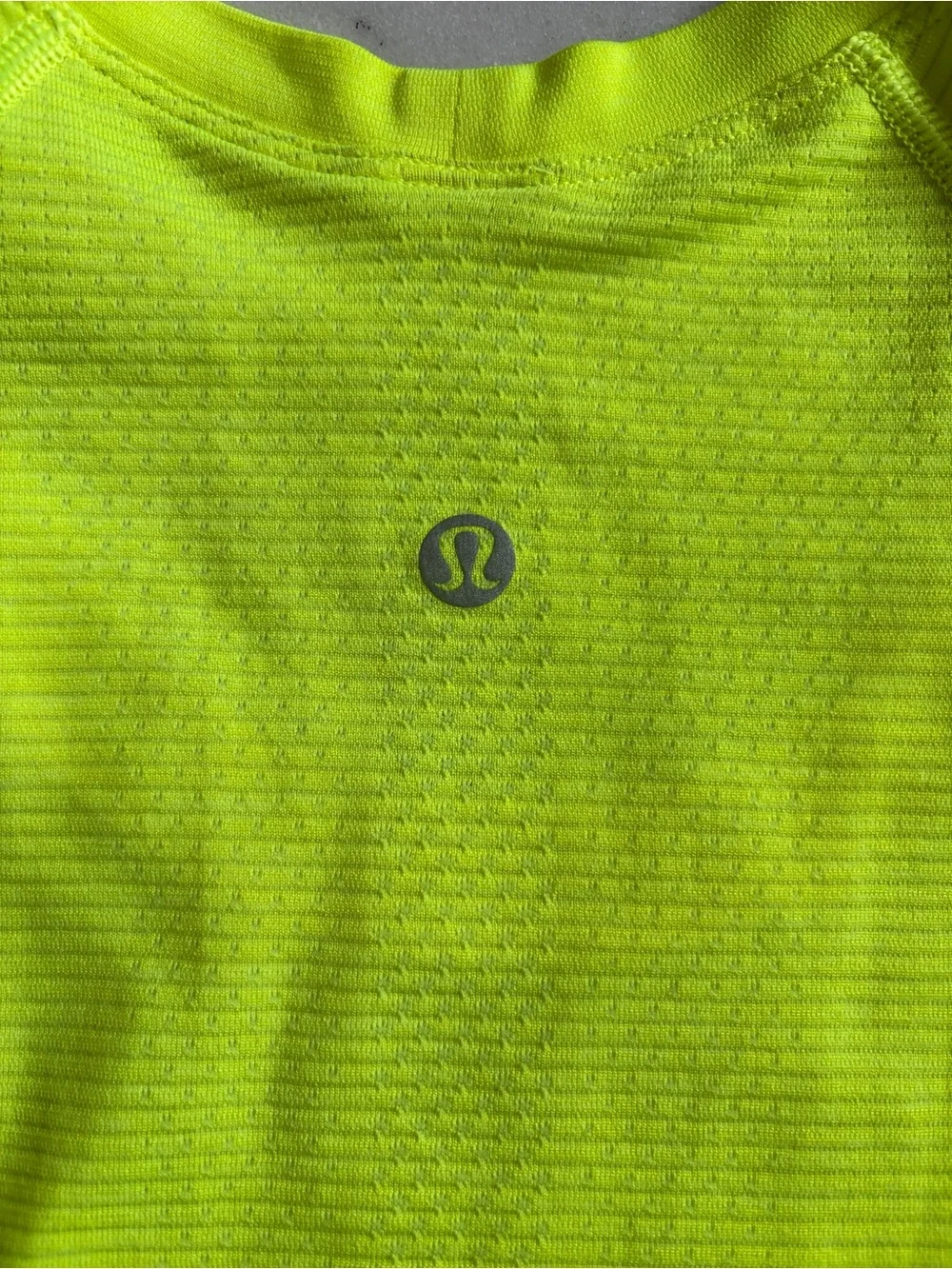 lululemon athletica Swiftly Neon Yellow Performance Long Sleeve - 6